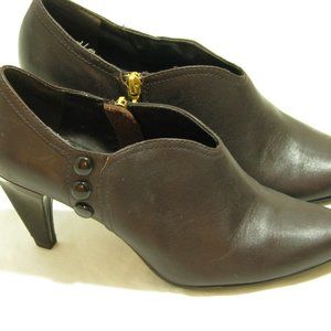 Tahari Brown Ankle Boots with Heels